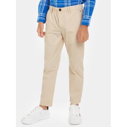 Tommy Hilfiger Szövet nadrág KB0KB08895 Bézs Regular Fit