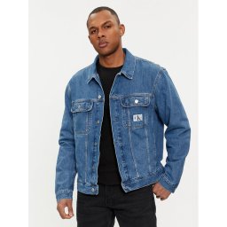 Calvin Klein Jeans Farmer kabát 90's J30J324858 Kék Regular Fit