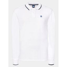 North Sails Pólóing Basic 692454 Fehér Regular Fit