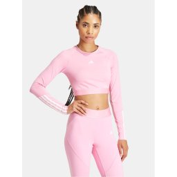 adidas Technikai póló Hyperglam Training IN6775 Rózsaszín Slim Fit