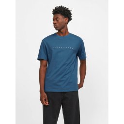 Jack&Jones Póló Star 12234746 Kék Relaxed Fit