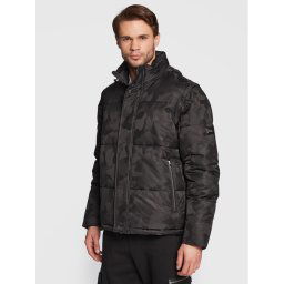 KARL LAGERFELD Pehelykabát 505007 524506 Fekete Regular Fit