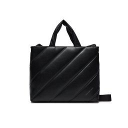 Calvin Klein Jeans Táska Quilted Mini Slim Tote26 K60K611959 Fekete