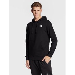 The North Face Pulóver Simple Dome NF0A7X1J Fekete Regular Fit