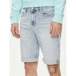 Calvin Klein Jeans Farmer rövidnadrág J30J324871 Kék Slim Fit