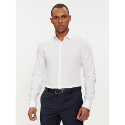 Calvin Klein Ing Tonal Structure K10K112592 Fehér Slim Fit