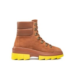 Stuart Weitzman Bakancs Noho Hiker Bootie SC739 Barna