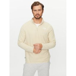 The North Face Polár kabát Glacier NF0A855W Ekru Regular Fit