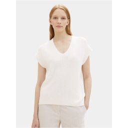 Tom Tailor Sweater 1040334 Ekru Loose Fit