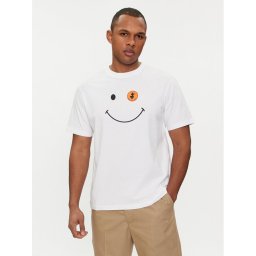 Save The Duck Póló DT1197M BESY18 Fehér Regular Fit