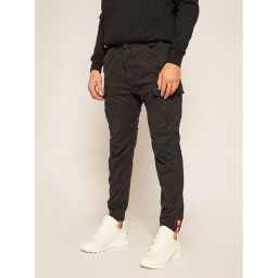 Alpha Industries Joggers Airman 188201 Fekete Tapered Fit
