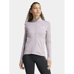 adidas Polár kabát Terrex Multi IQ3747 Lila Slim Fit