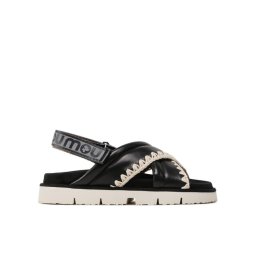 Mou Szandál New Bio # 03 Criss-Cross Upper SW461004C Fekete