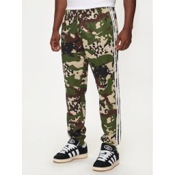 adidas Melegítő alsó Camo SSTR IS0254 Zöld Regular Fit
