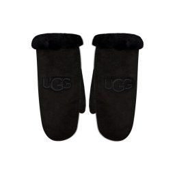 Ugg Női kesztyű Sheepskin Embroider Mitten 20932 Fekete