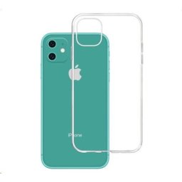 3mk védőburkolat átlátszó tok Apple iPhone 11 készülékhez, átlátszó