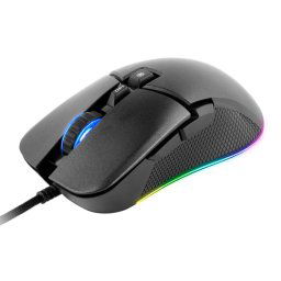 C-TECH Gaming Mouse Dawn (GM-24L), alkalmi játék, 6400 DPI, RGB háttérvilágítás, USB