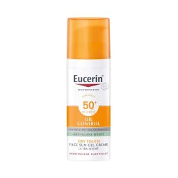 Eucerin Sun Oil Control napozó gél-krém arcra SPF50+ 50ml