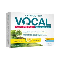 Vocal citrom ízű szopogató tabletta 24x