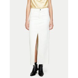 Sisley Farmer szoknya 4TLALE03I Fehér Regular Fit
