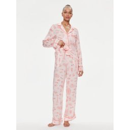 DKNY Pizsama YI90003 Rózsaszín Regular Fit