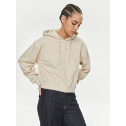 Vans Pulóver W Essential Ft Rlx Po VN000JF6 Ekru Regular Fit