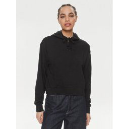 Vans Pulóver W Essential Ft Rlx Po VN000JF6 Fekete Regular Fit