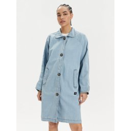 Vans Farmer kabát Skate Mac Denim Coat VN000G90 Szürke Regular Fit
