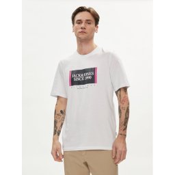 Jack&Jones Póló Lafayette 12252681 Fehér Standard Fit