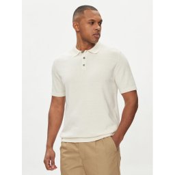 Jack&Jones Pólóing Emil 12248819 Fehér Regular Fit