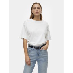 Vero Moda Póló Didde 10301183 Fehér Loose Fit