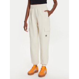 adidas Melegítő alsó Essentials IR5906 Bézs Loose Fit