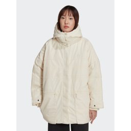 adidas Parka HK5249 Ekru Relaxed Fit