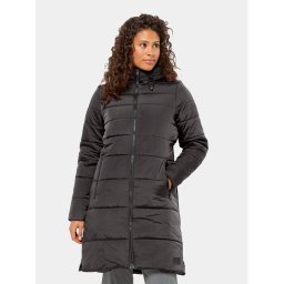 Jack Wolfskin Pehelykabát Eisbach Coat 1206981 Fekete Regular Fit