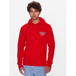 Tommy Jeans Pulóver DM0DM16365 Piros Regular Fit