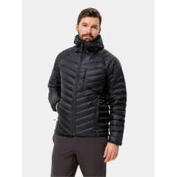 Jack Wolfskin Pehelykabát Passamani Down Hoody 1207241 Fekete Regular Fit