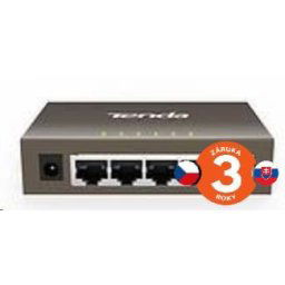 Tenda TEG1005D 5 portos Gigabit Ethernet switch, 10/100/1000Mbps, fém