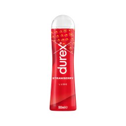 Durex Strawberry - epres ízű vízbázisú síkosító (50 ml)