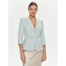 Elisabetta Franchi Zakó GI-T61-41E2-V580 Türkizkék Regular Fit