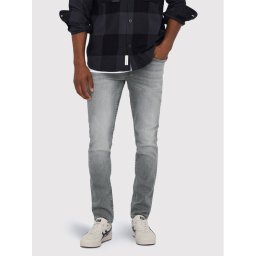 Only & Sons Farmer Loom 22023227 Szürke Slim Fit