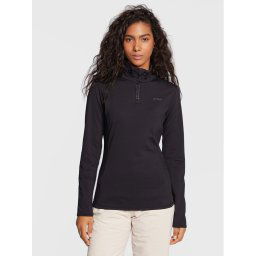 Protest Technikai pulóver Fabriz P3693000 Fekete Slim Fit