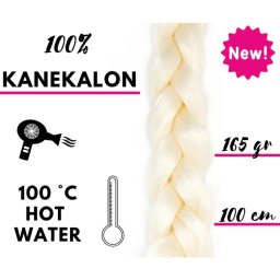 Afro szintetikus 100% kanekalon haj, 100 cm, 165 g, SB