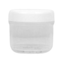 Kozmetikai tégely, víztiszta, 10 ml, 1 db