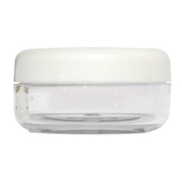 Kozmetikai tégely, víztiszta, 100 ml, 1 db