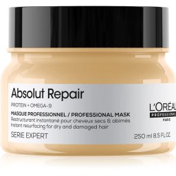 Loreal Serie Expert Absolut Repair hajpakolás száraz és sérült hajra, 250 ml
