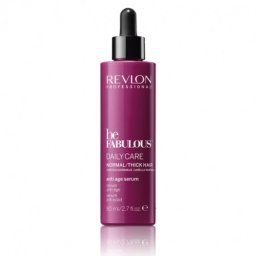 Revlon Be Fabulous Daily Care hajöregedésgátló szérum normál/vastagszálú hajra, 80 ml