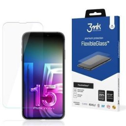 3mk hibrid üveg FlexibleGlass az Apple iPhone 15 Plus készülékhez