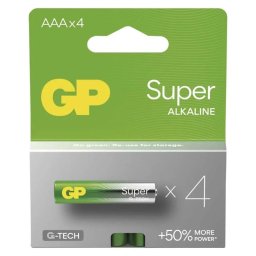 GP AAA Super, lúgos (LR03) - 4 db