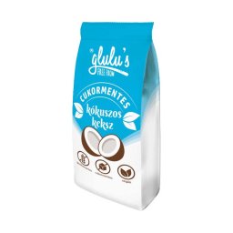 Glulu's Free From cukormentes kókuszos keksz 70g