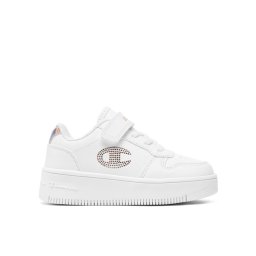 Champion Sportcipők Rebound Platform Glitter G Ps Low Cut Shoe S32830-CHA-WW008 Fehér